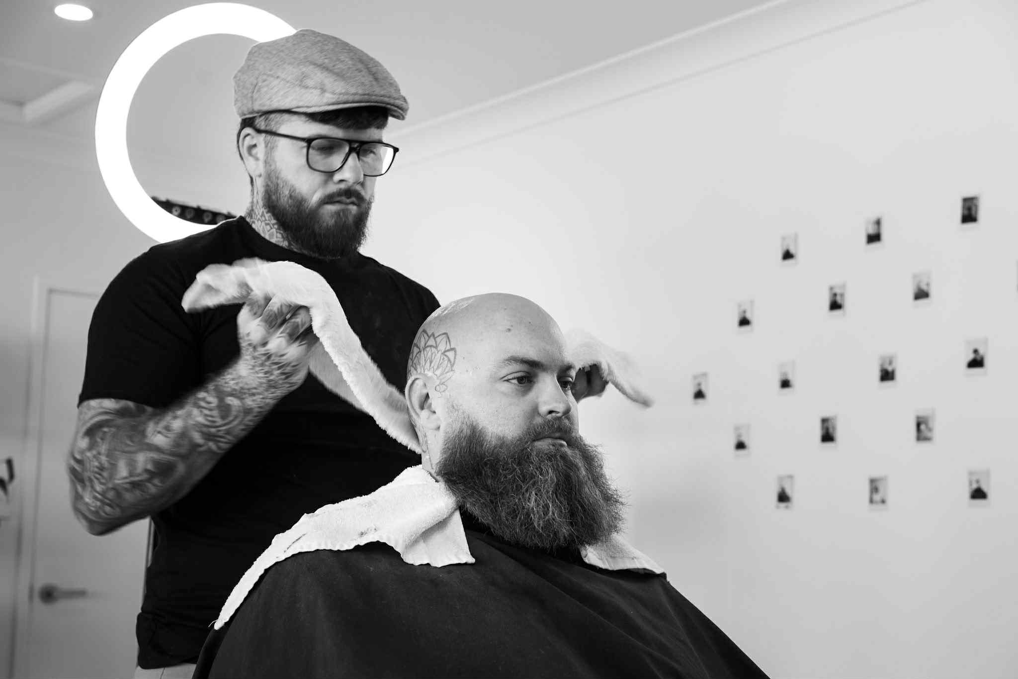 Inside Modern Grooming Co barbershop in Flagstone